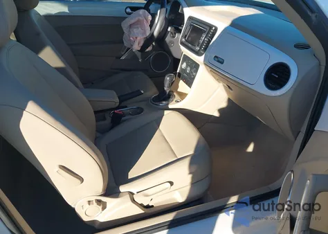 2013 Volkswagen Beetle из США, поврежденный, VIN 3VWJX7AT3DM660437